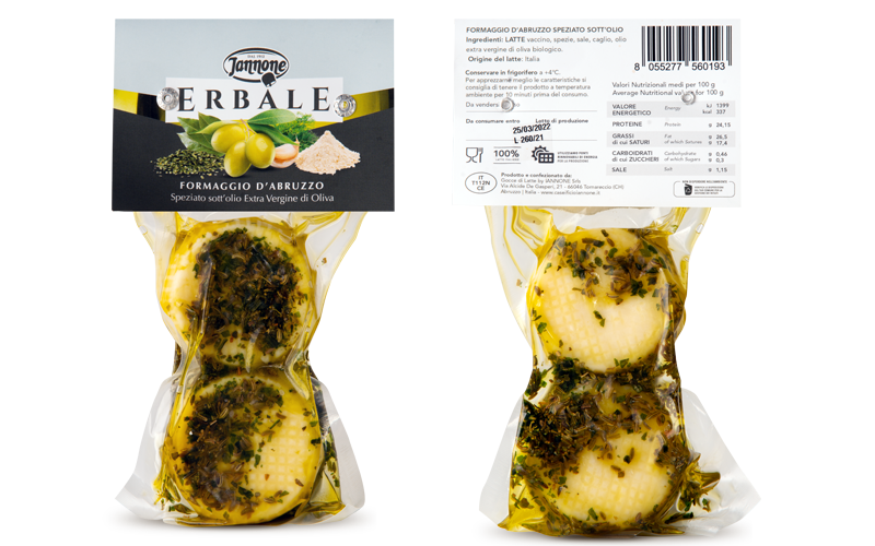 ERBALE SPEZIATO SOTT'OLIO EXTRAVERGINE DI OLIVA